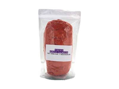 Turuncu Taş Boyası Toz 1 KG - 1