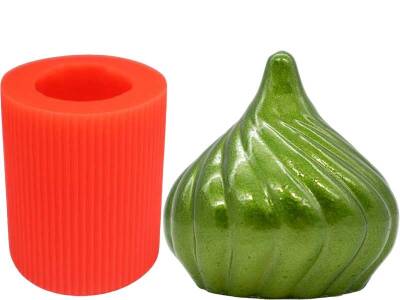 Twist Silikon Mum Kalıbı KHM45 - 1