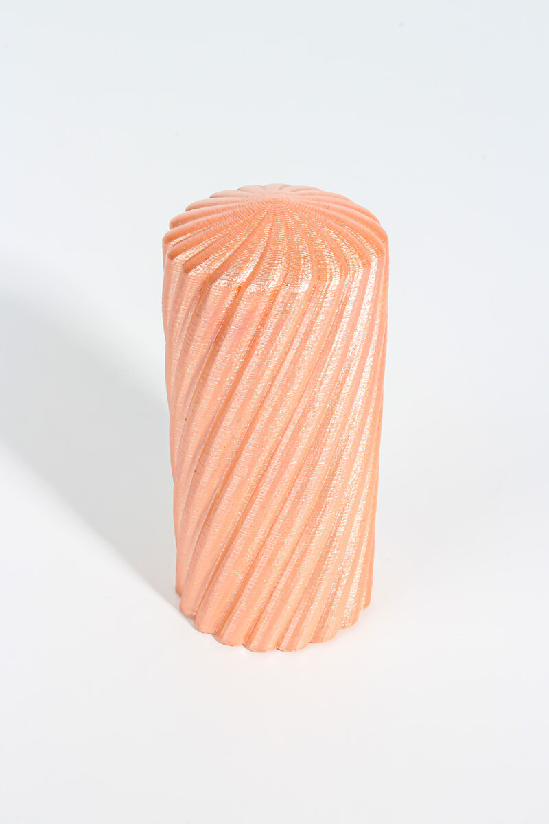 Twister Silindir Silikon Mum Kalıbı KHM53 - 2