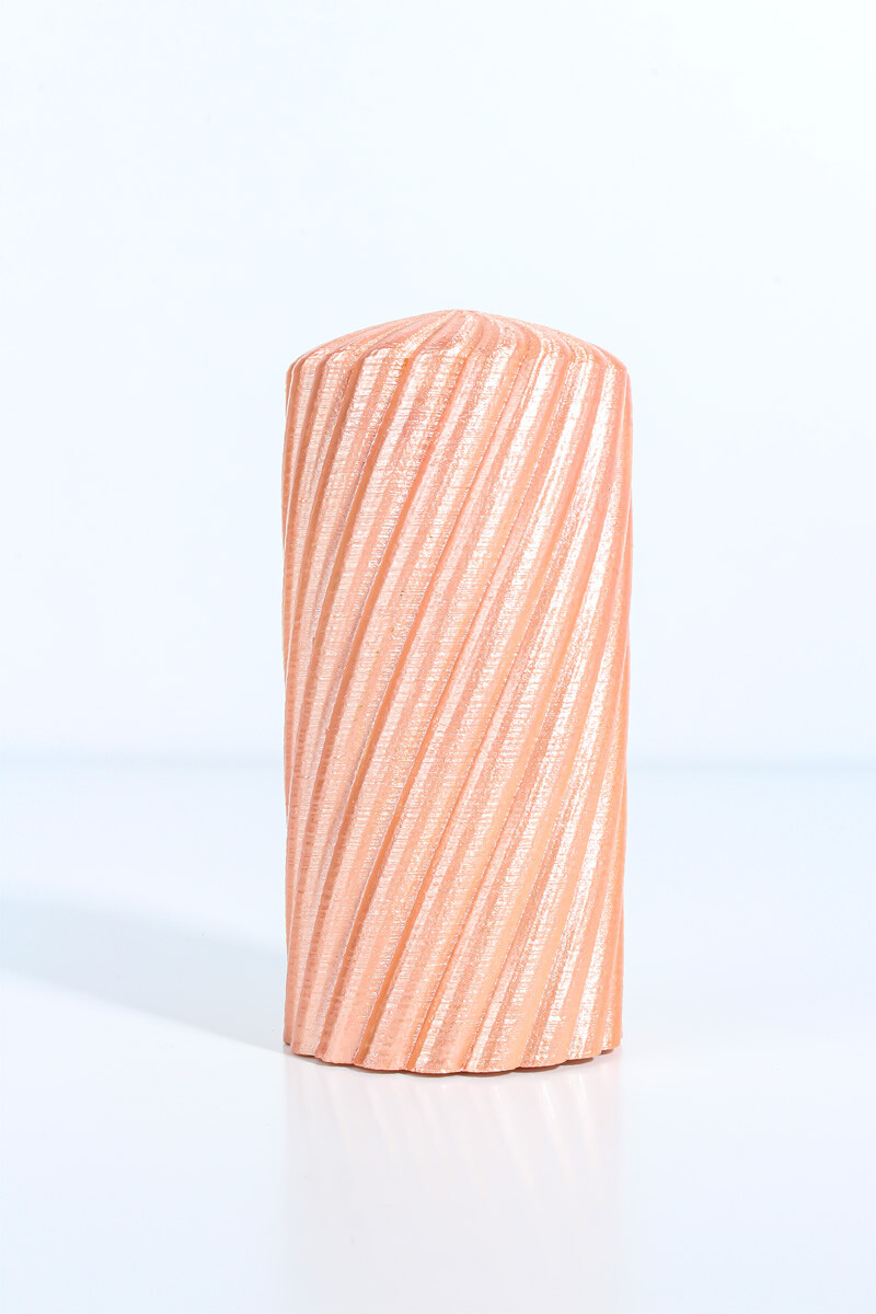 Twister Silindir Silikon Mum Kalıbı KHM53 - 1
