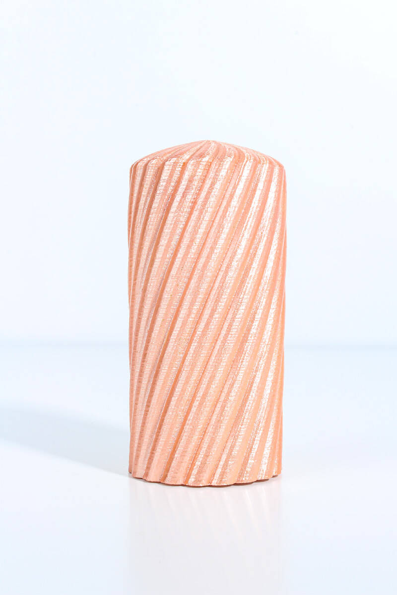 Twister Silindir Silikon Mum Kalıbı KHM53 - 1