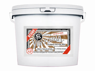 Viktoria Kumaş Boyası 16 Tütün Renk 5 Kg - 1