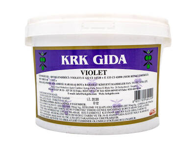 Violet Mor Gıda Boyası 1 KG - 2