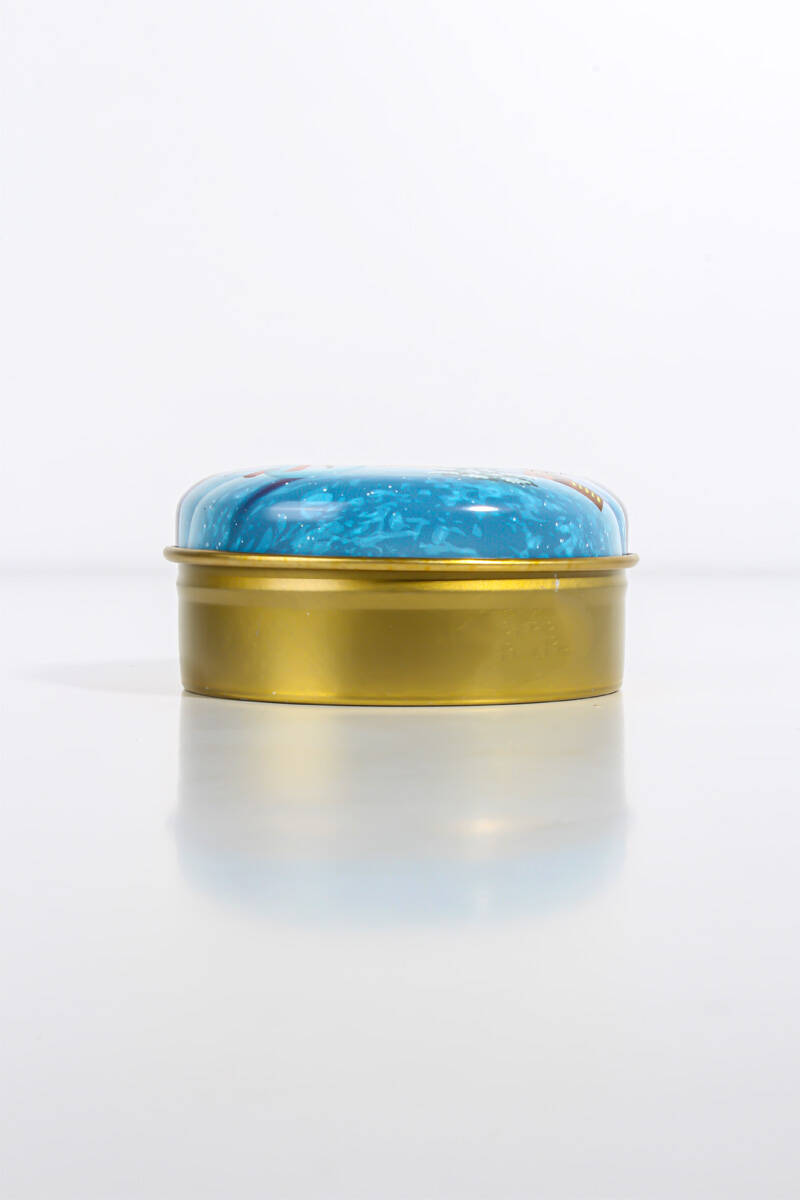 Yeni Yıl Yılbaşı Figürlü Metal Kutu 75CC 10 Adet - 3