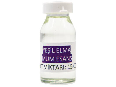 Yeşil Elma Mum Esansı 15 CC - 2