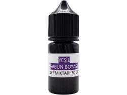 Yeşil Sıvı Sabun Boyası 30CC 