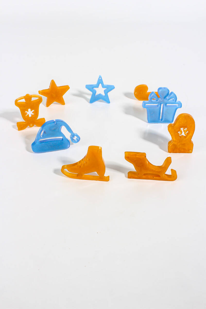 Yılbaşı Figürü Epoksi Silikon Kalıbı KHE766 - 2