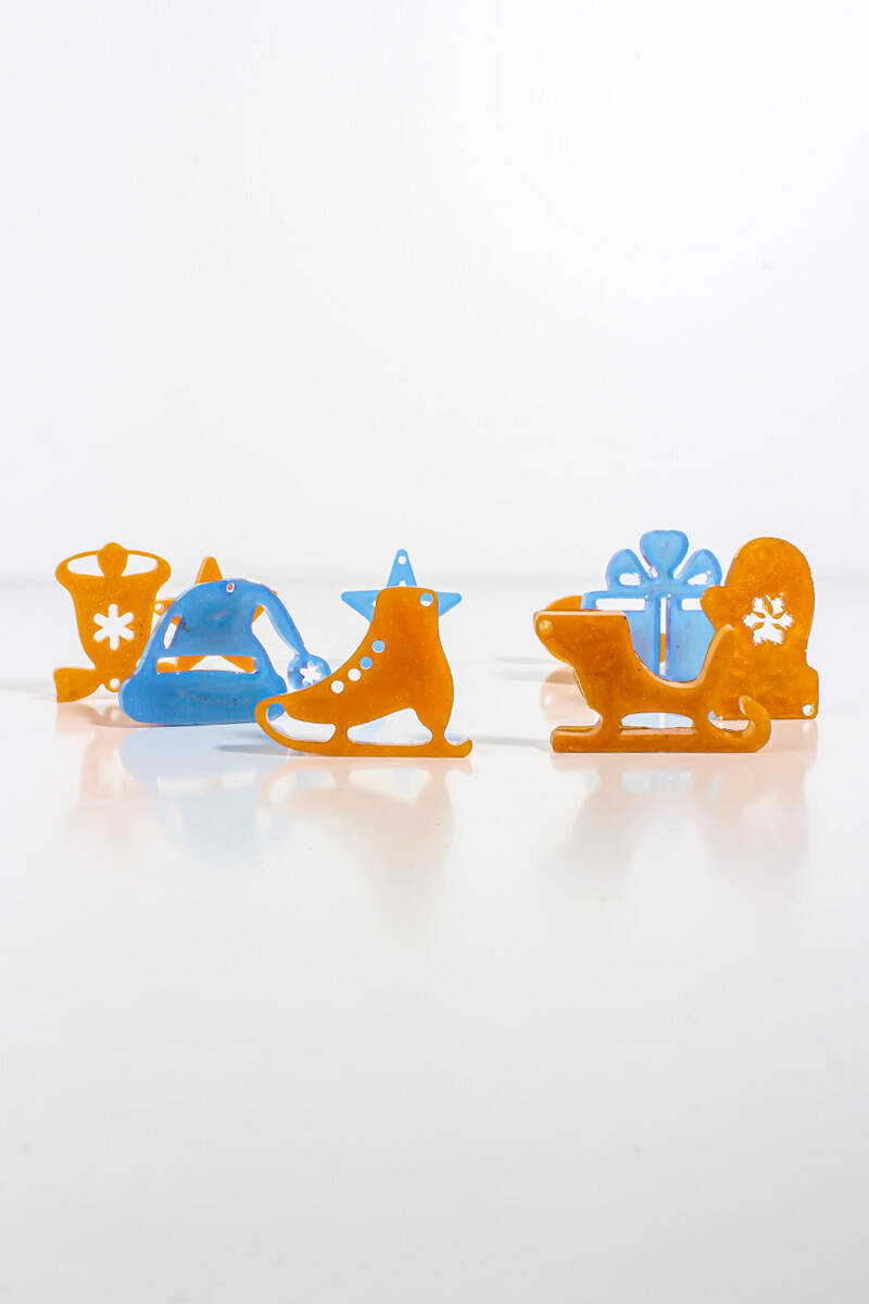 Yılbaşı Figürü Epoksi Silikon Kalıbı KHE766 - 1