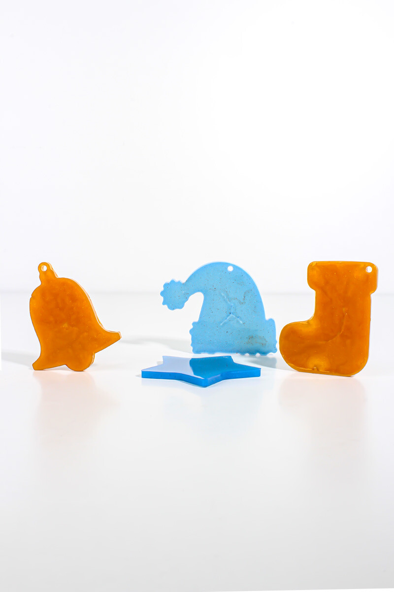 Yılbaşı Figürü Epoksi Silikon Kalıbı KHE773 - 2