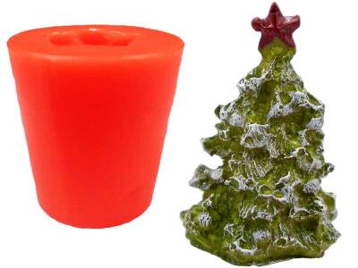 Noel Baba Silikon Kalıbı Mum KHM82 - 1