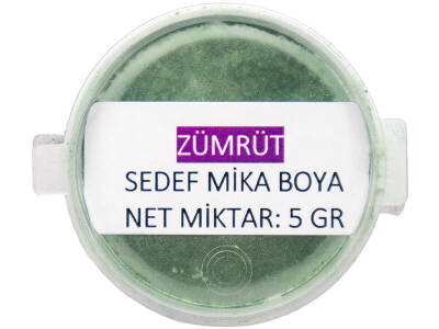 Zümrüt Sedef Mika Boya 5 GR - 3